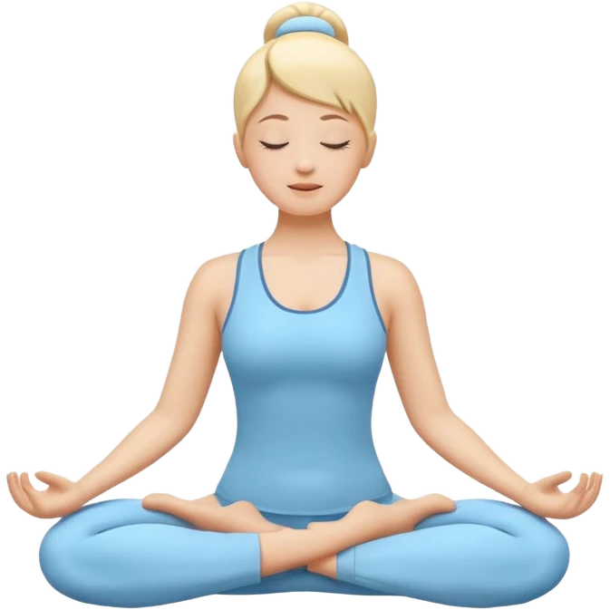 Yoga Breathing 3d Icon with color of A781F3
Make it light colro emoji