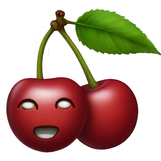 two cherries emoji