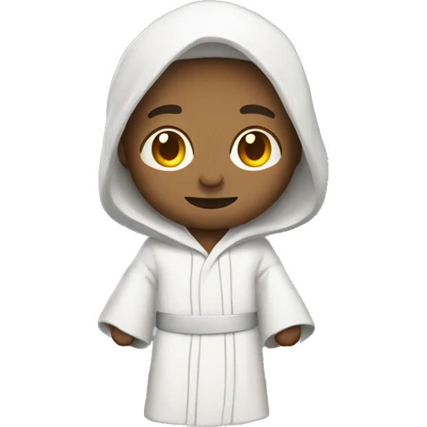 light white robe emoji