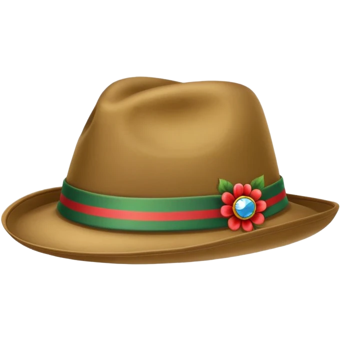 tyrolean hat emoji