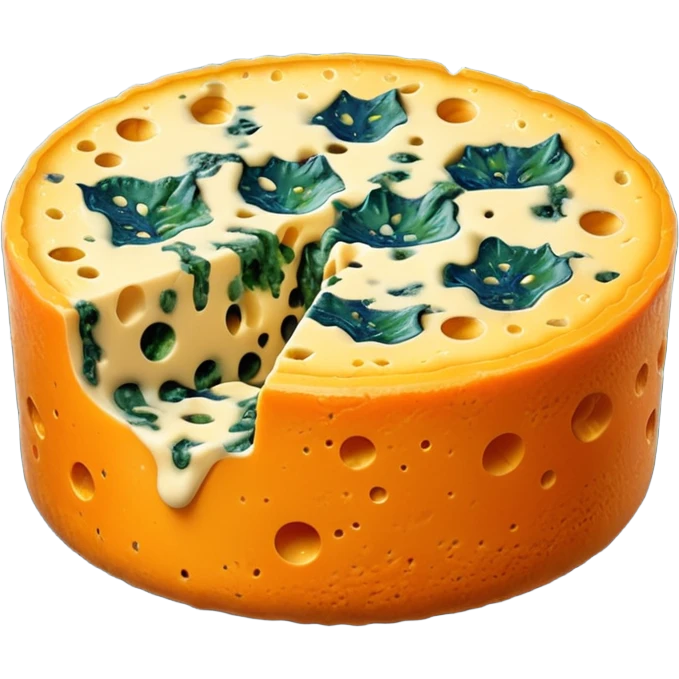moldy orange cheese s emoji