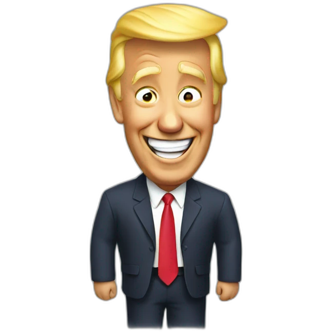 trump laughing emoji