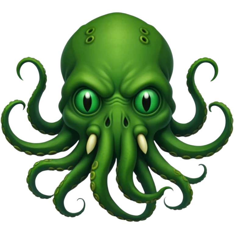 Cluthulu face emoji