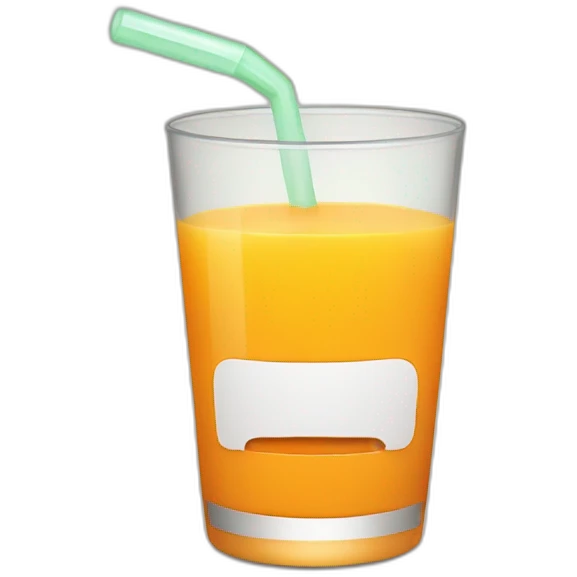 orange juice emoji