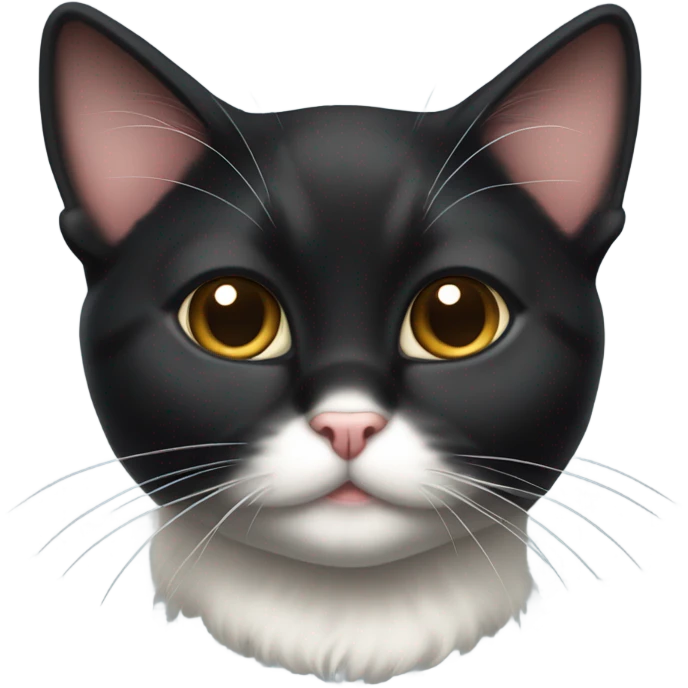 Black munchkin cat emoji