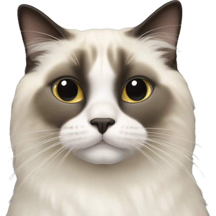 seal point ragdoll cat emoji