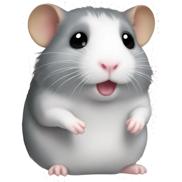 hamster with socks emoji