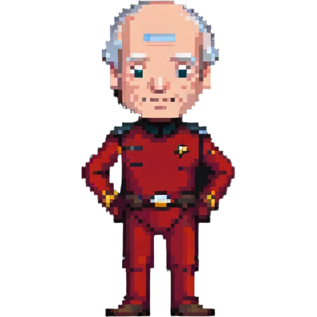 Captain Picard classic pose emoji