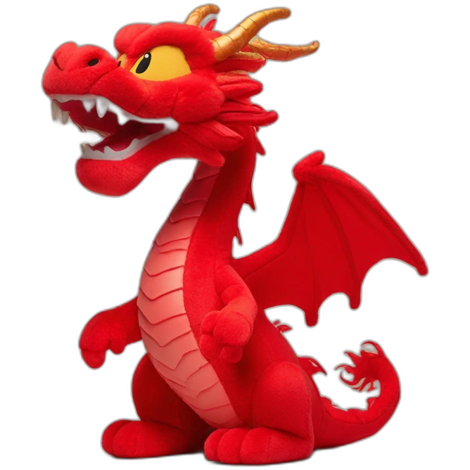 red chinese dragon jellycat boy emoji