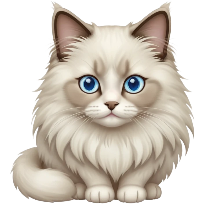 ragdoll cat emoji