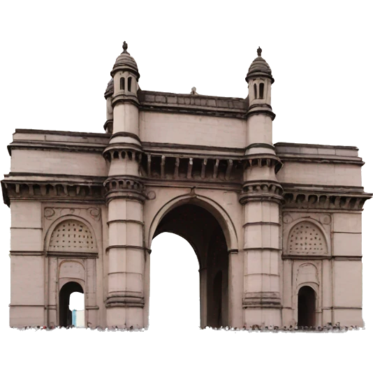 Gateway of india in Paris emoji