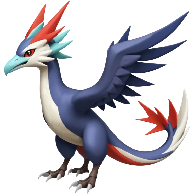  Nargacuga-Latias-Amaura-Noivern-Silvally-Pokémon-Fakémon-fusion (full body) emoji