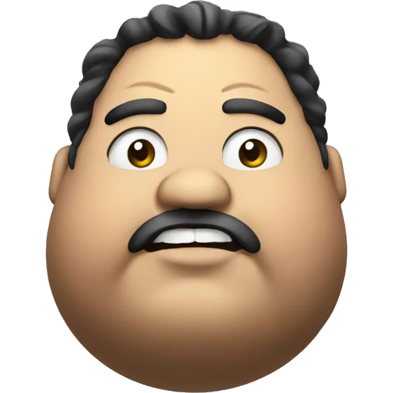 fat emoji