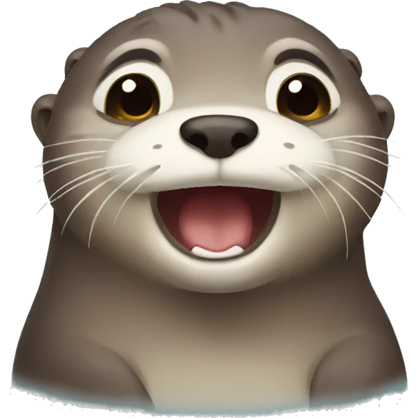 crying otter  emoji