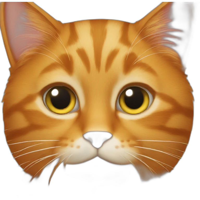 Ginger cat emoji
