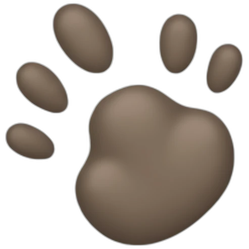 cat foot emoji