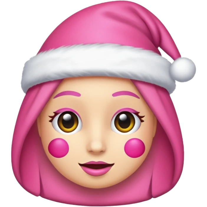Natal rosa emoji