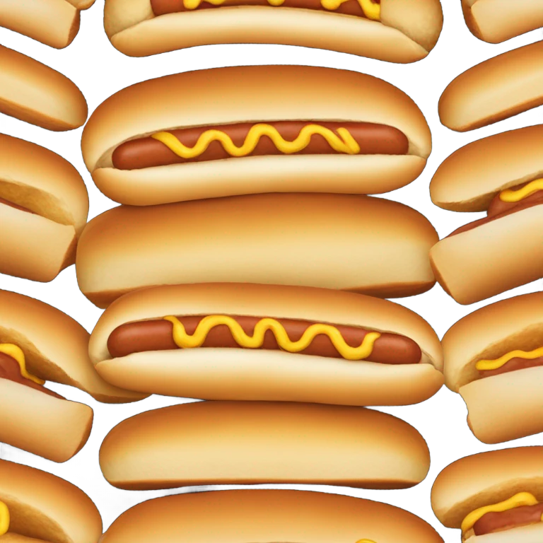 Hot dog bun emoji
