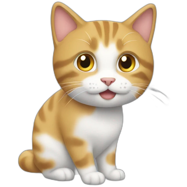 Un Chat sur la tour effeil emoji