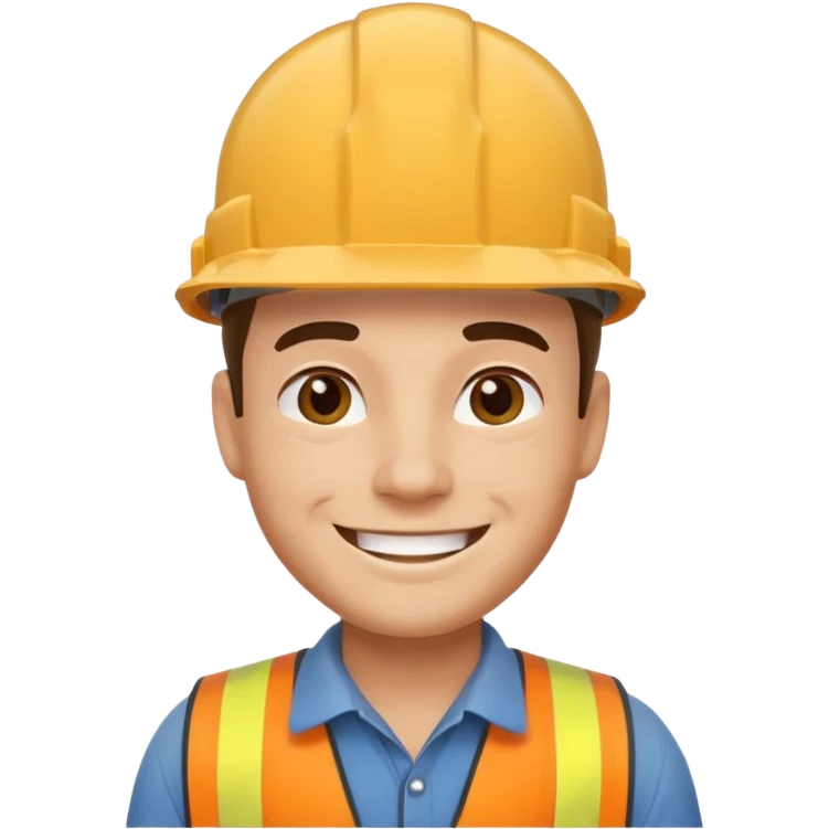 Man in construction hat emoji