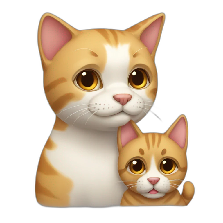 el gato y el perro emoji