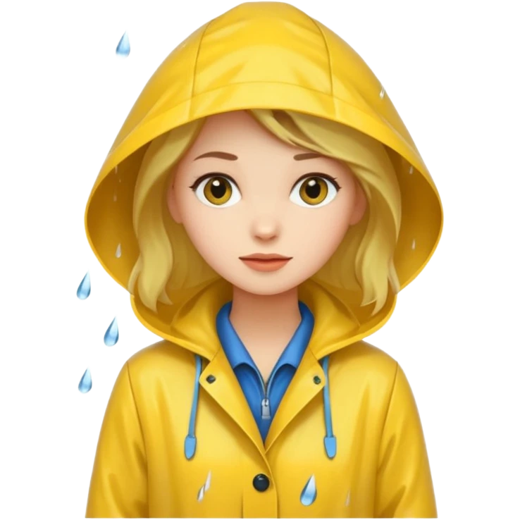 Raincoat Pedestrian woman emoji