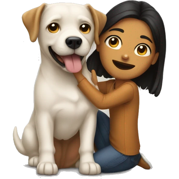 Me and my dog emoji