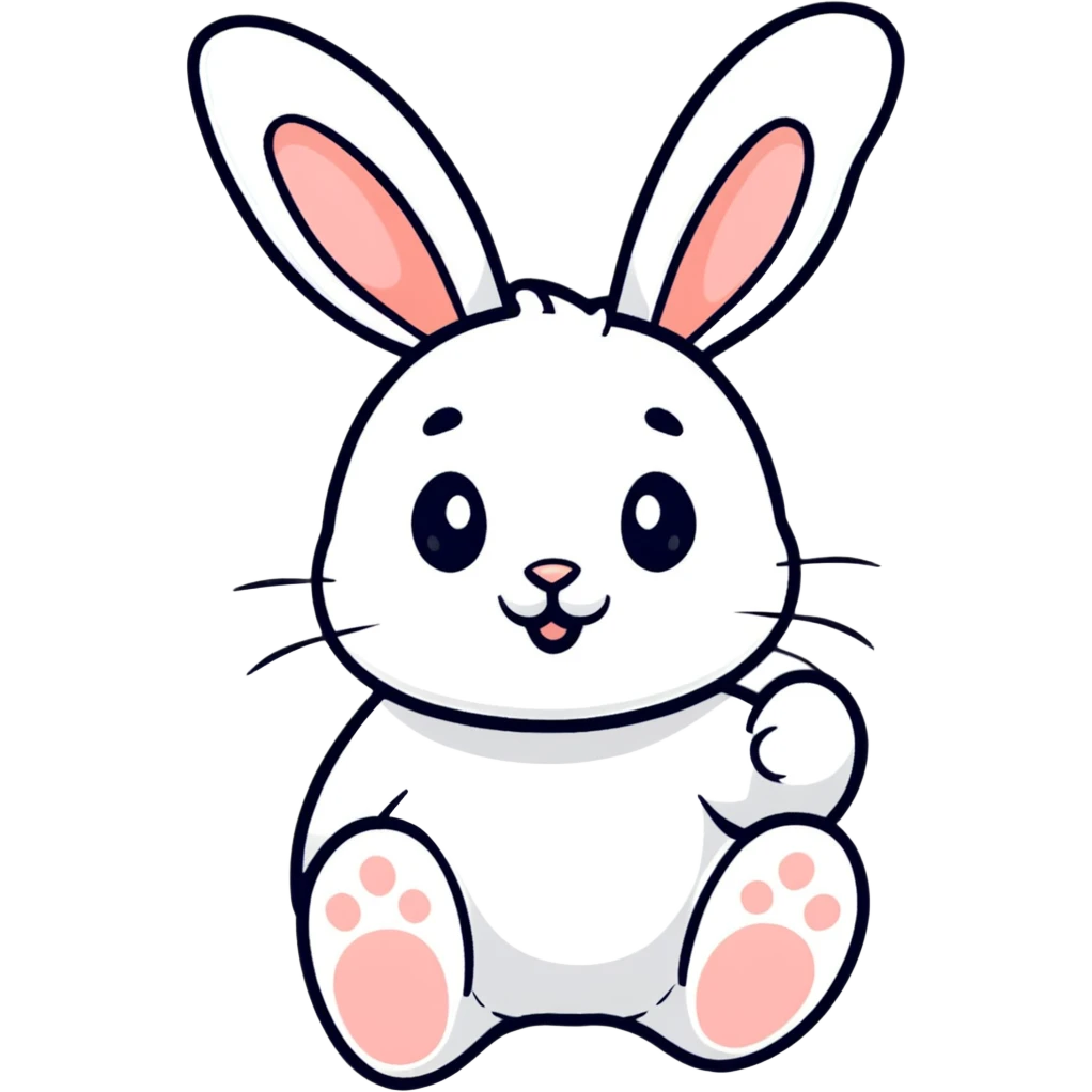 cartoon bunny rabbit emoji