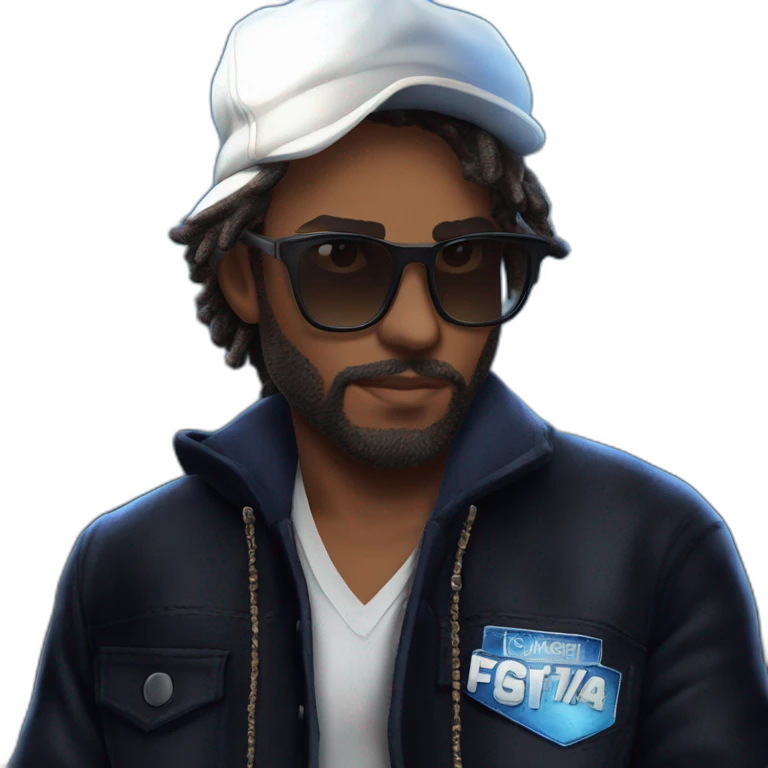 dark boy in sunglasses emoji