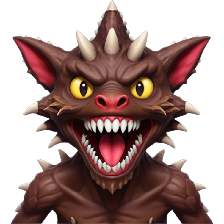 Stranger things demogorgan emoji
