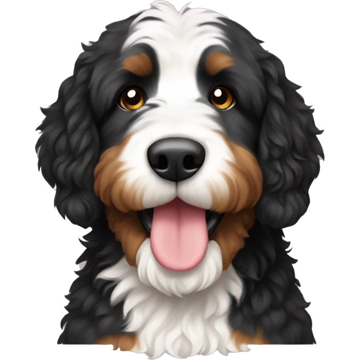 Bernedoodle emoji