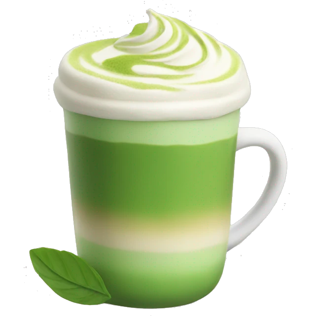 Matcha latte emoji
