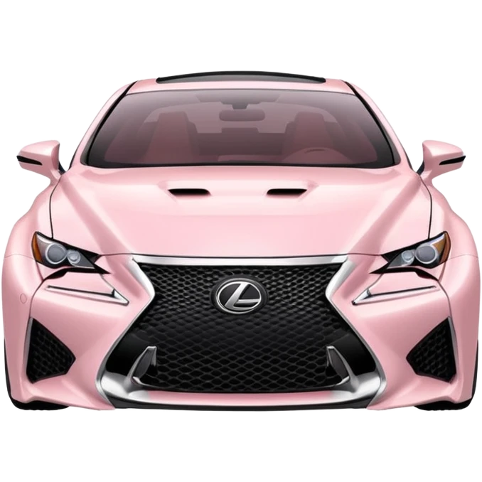 Light Pink Lexus rcf emoji