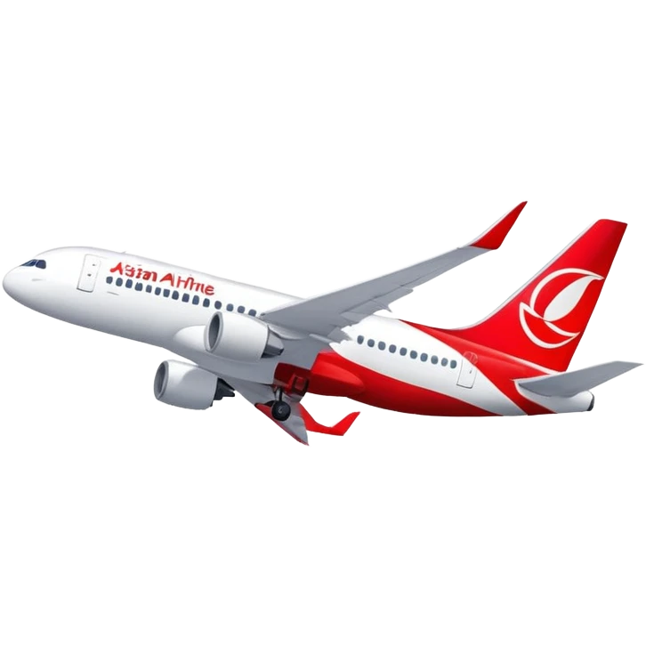 Asian airlines tail logo emoji