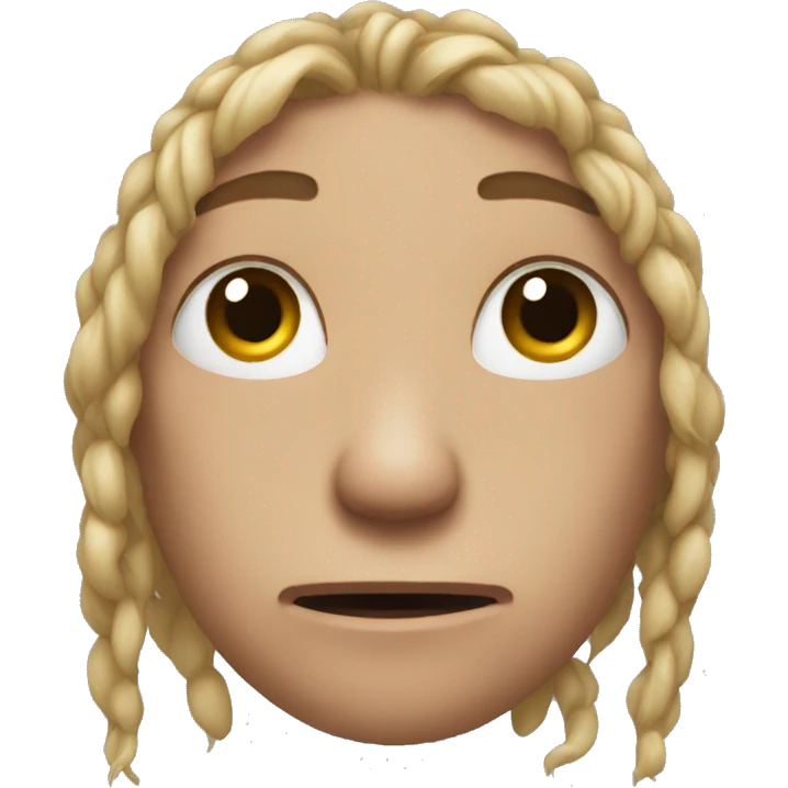 dread verge of crying emoji