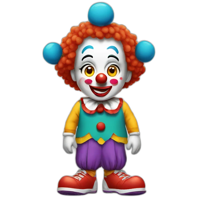 Clown wear nike  emoji