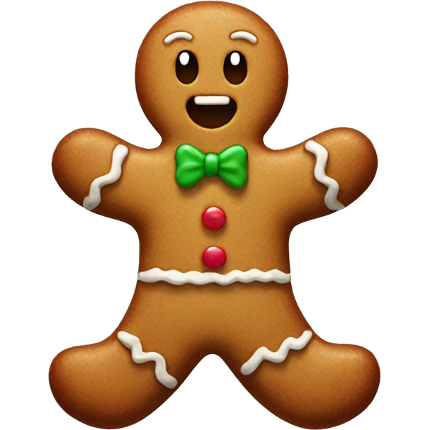 Gingerbread Man emoji