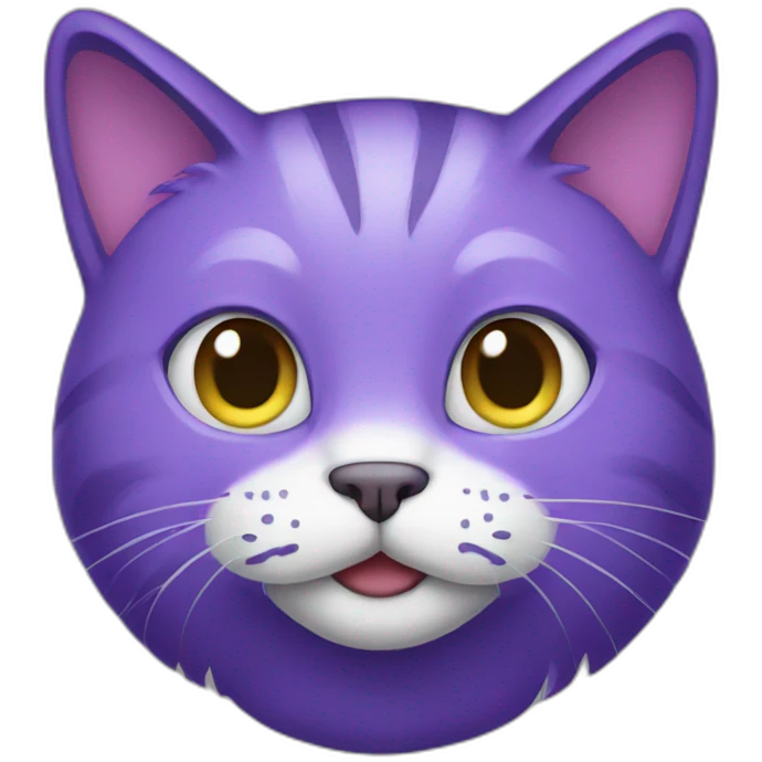purple cat emoji
