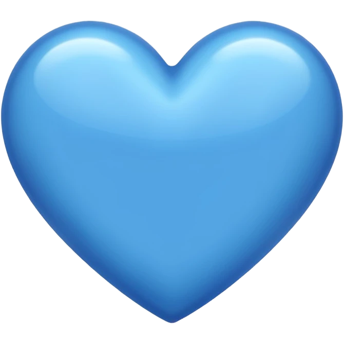 blue heart emoji