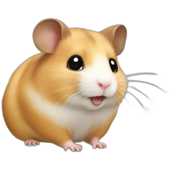 Un hamster emoji