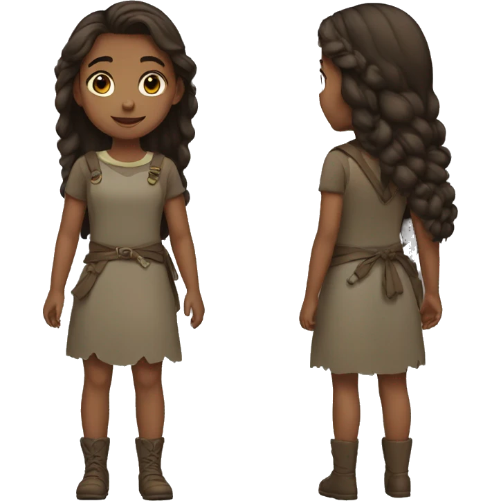 brave girl emoji