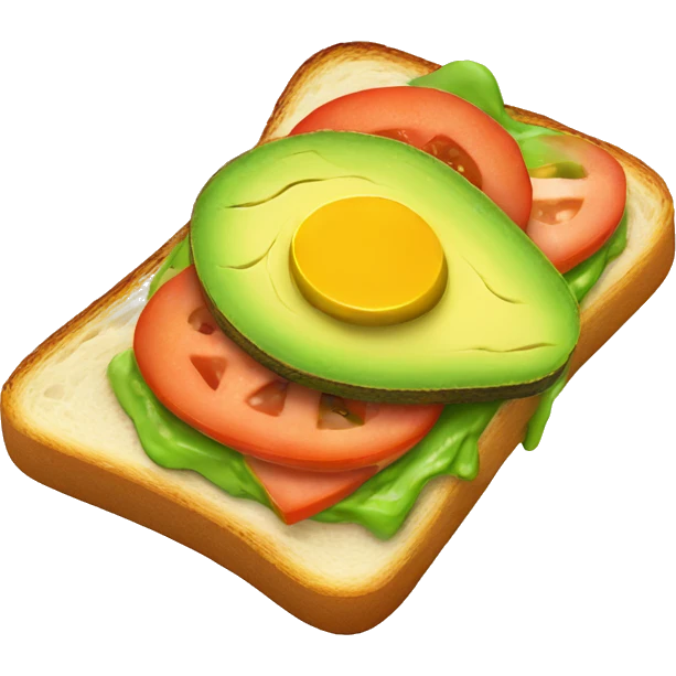Avocado toast emoji