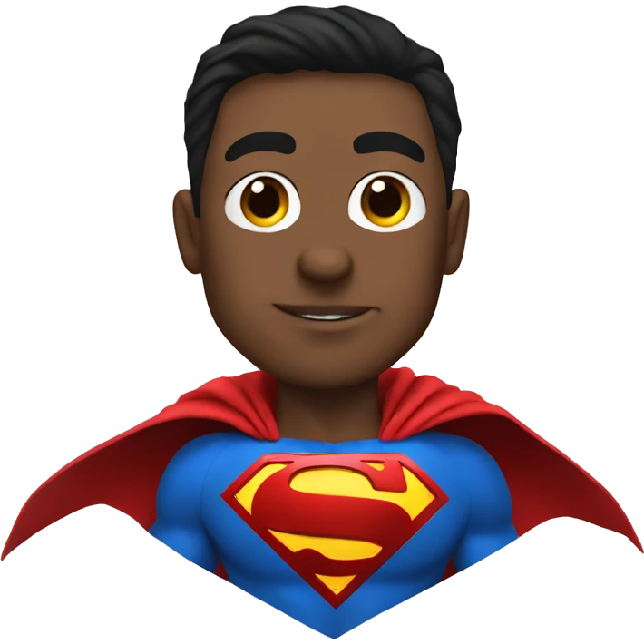 Me as super man emoji