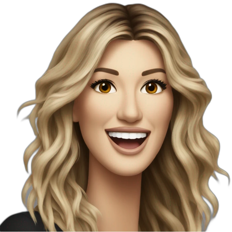 Delta Goodrem singing emoji