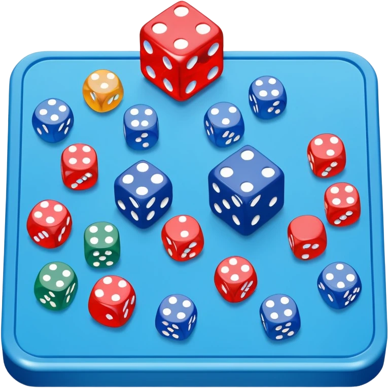 Blue board game emoji