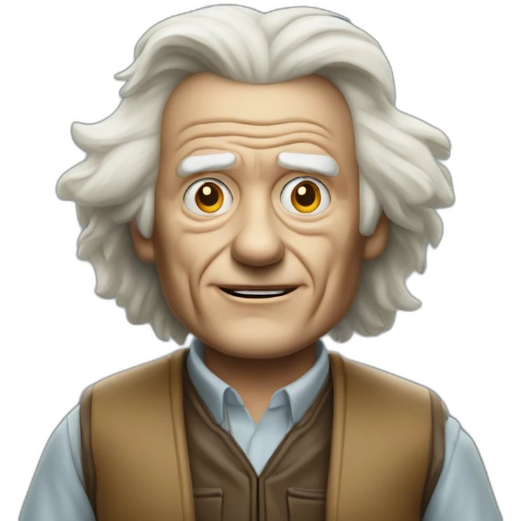 Emmett Brown emoji