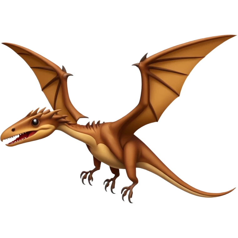Make a pterosaur emoji