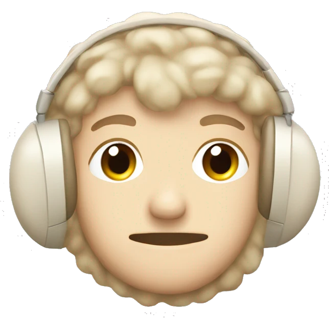 beige earmuffs emoji