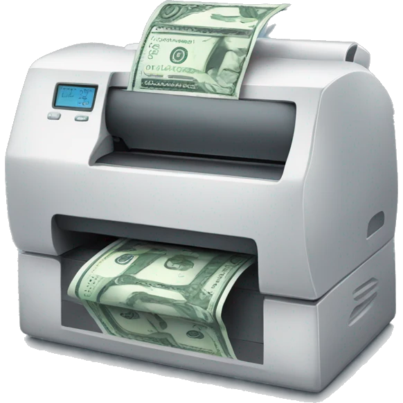 money printer says brrrrr emoji