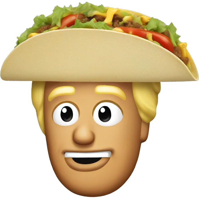 Donald trump taco emoji